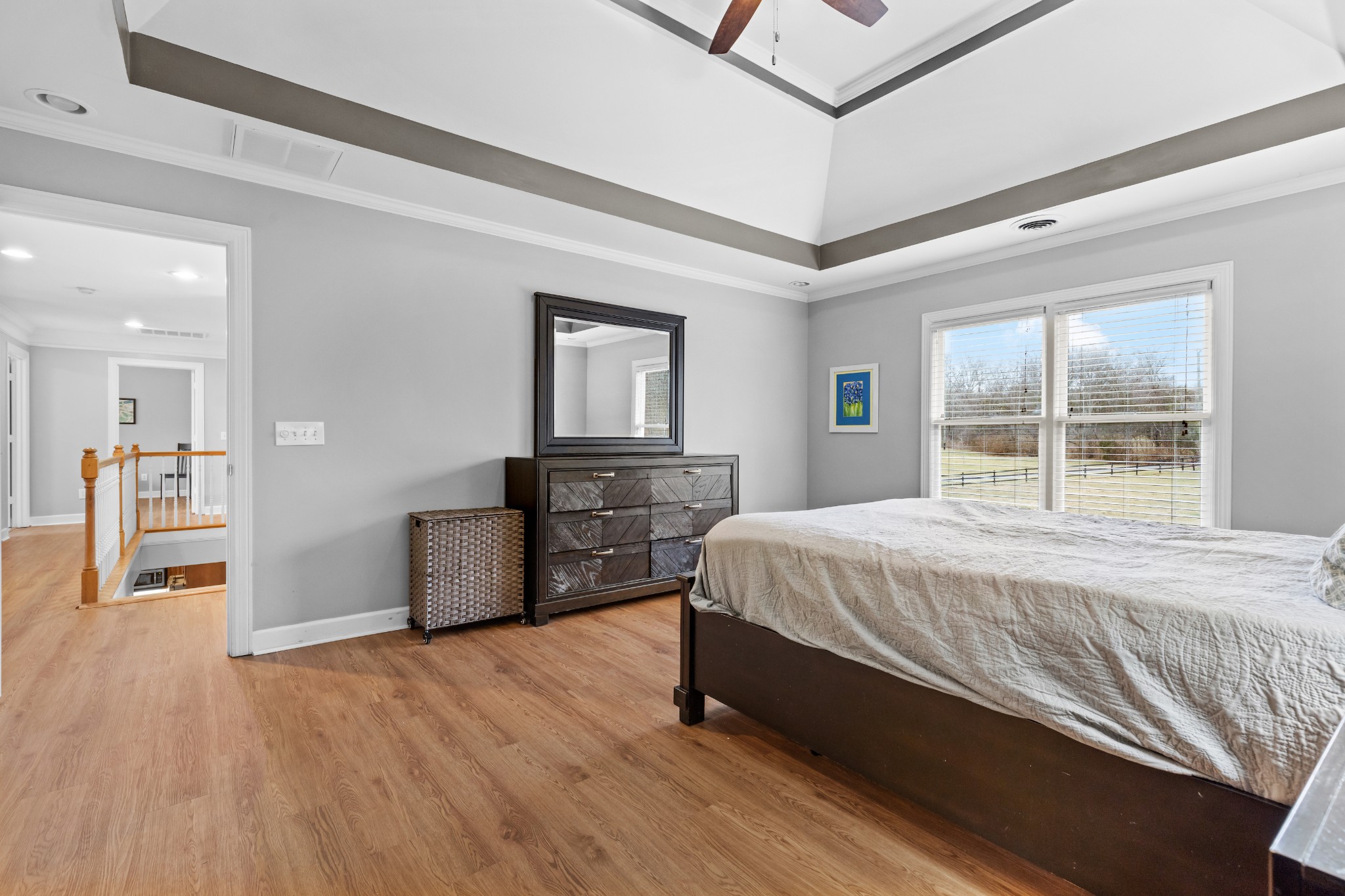 3354 Old Franklin Road Antioch, TN 37013 - Photo 30 of 46 a spacious bedroom with a bed and a dresser with closet