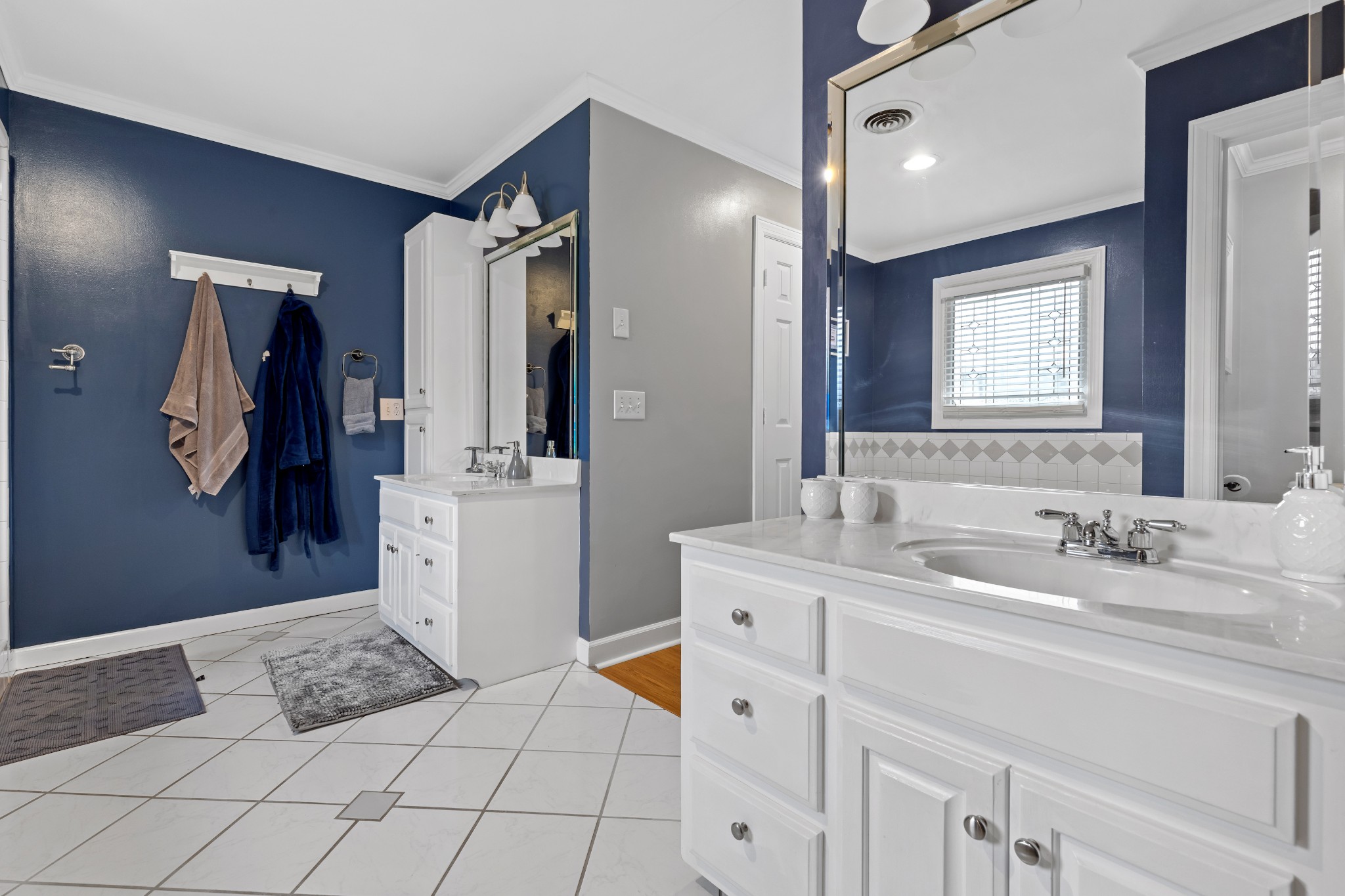3354 Old Franklin Road Antioch, TN 37013 - Photo 34 of 46 a spacious bathroom with a double vanity sink mirror and