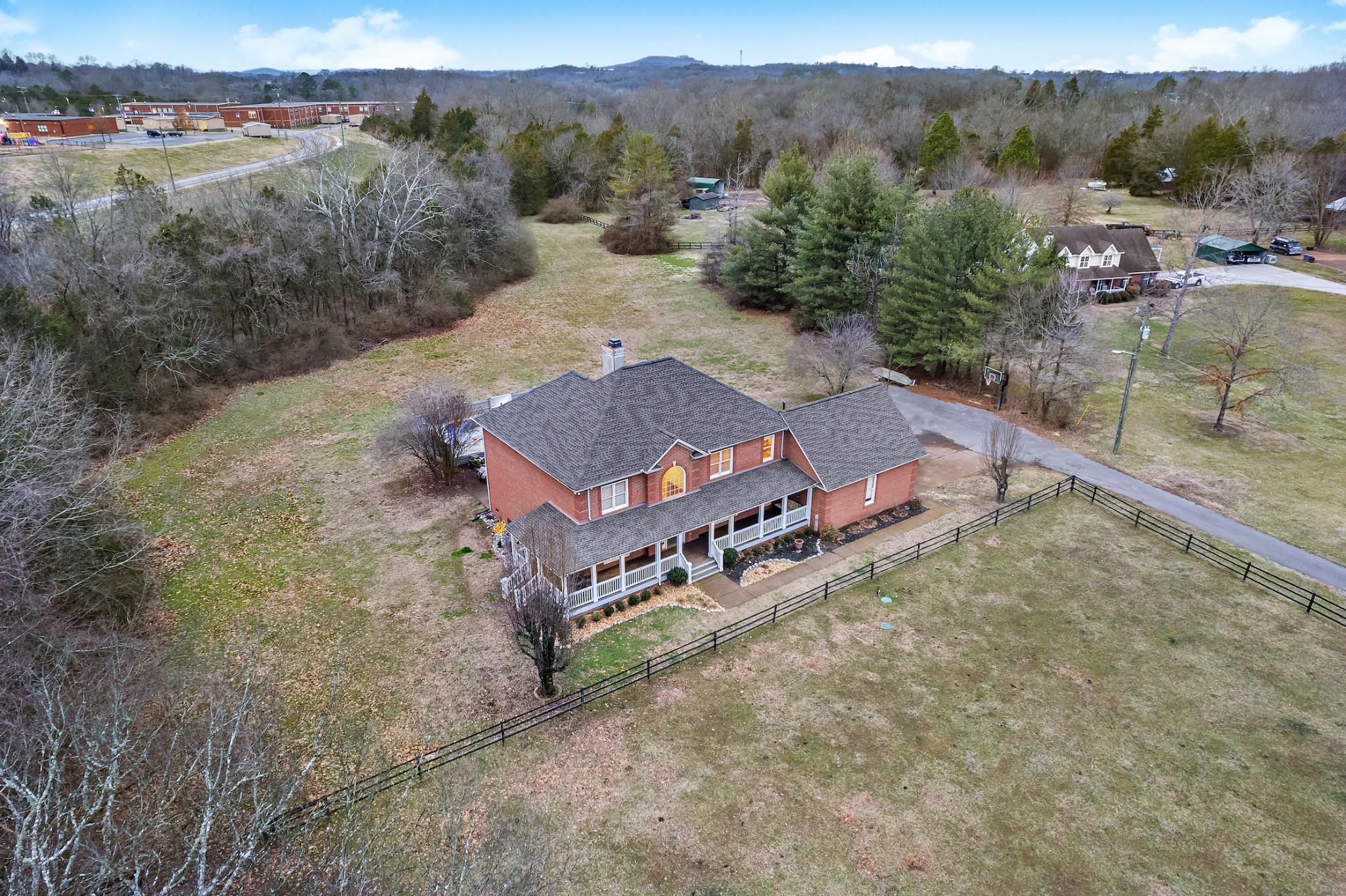 3354 Old Franklin Road Antioch, TN 37013 - Photo 4 of 46 an aerial view of a house with a yard