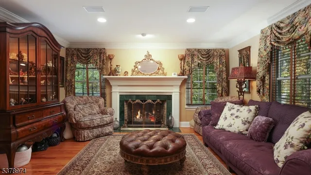 a view of a livingroom with furniture and a couch