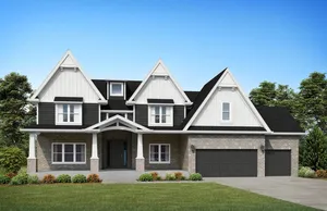 front view of house with a yard