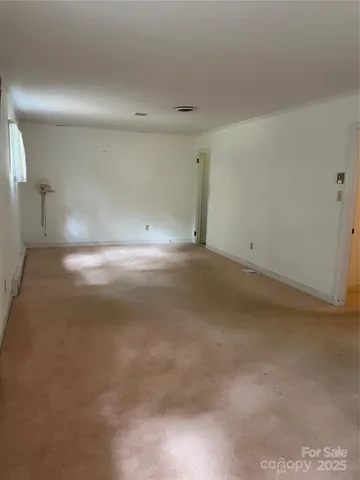 a view of empty room