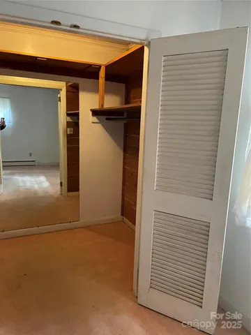 a view of a small space