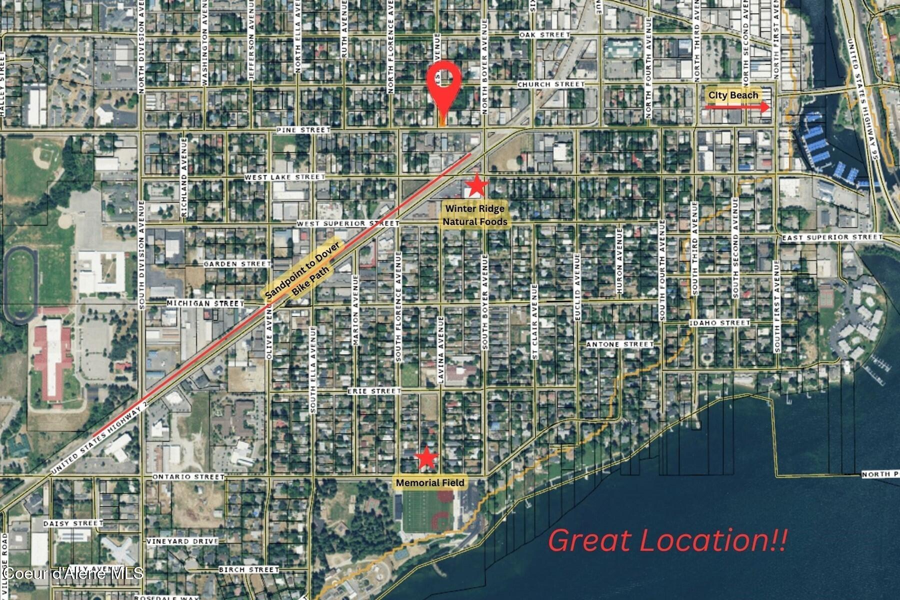 724 Pine Street Sandpoint, ID 83864 - Photo 3 of 30 GREAT LOCATION