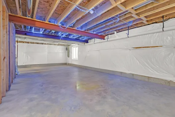 a view of a room with window