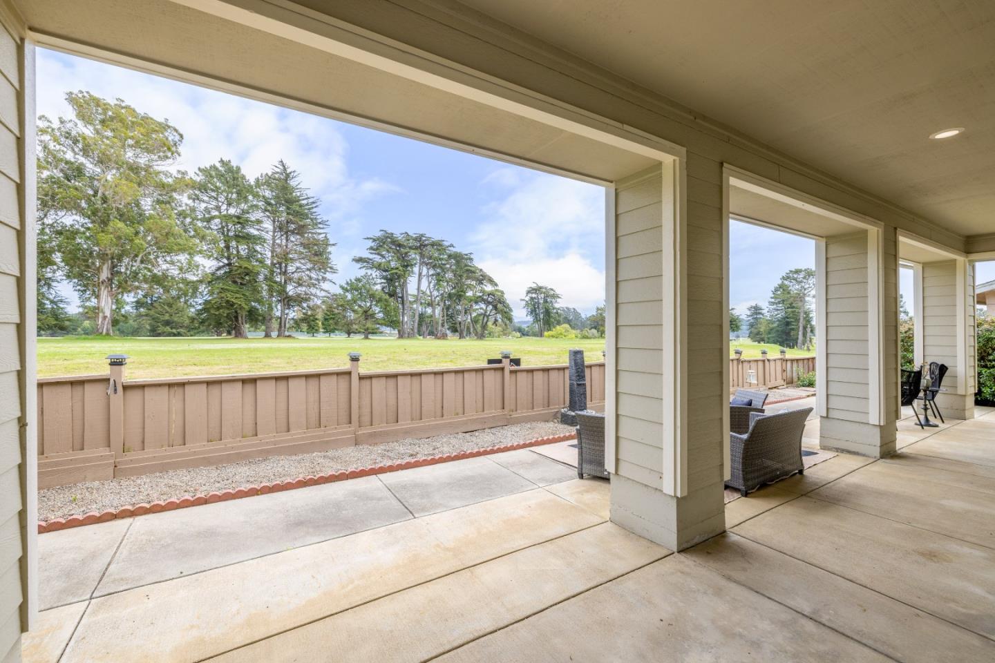 2549 Colonial Circle Watsonville, CA 95076 - Photo 47 of 54 a view of a porch with furniture and garden