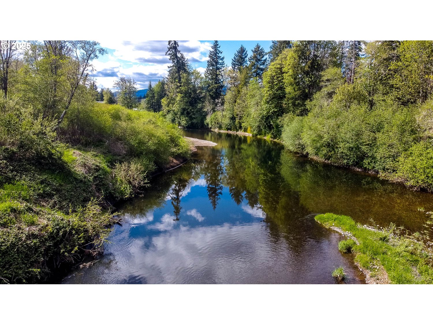 a black and white photo of a lake