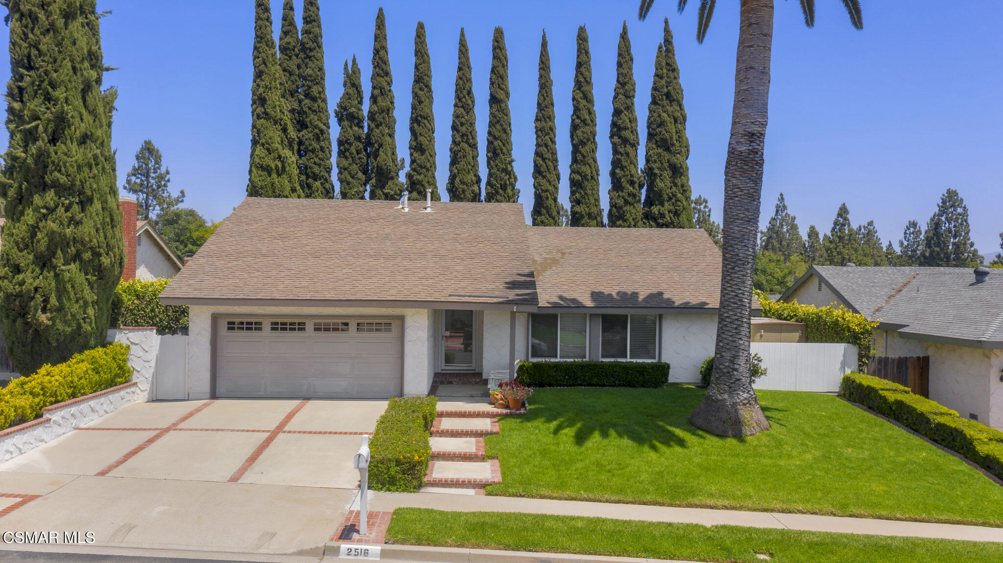 2516 Clearfield Place Simi Valley, CA 93065 - Photo 39 of 39 a view of a house with a yard and plants