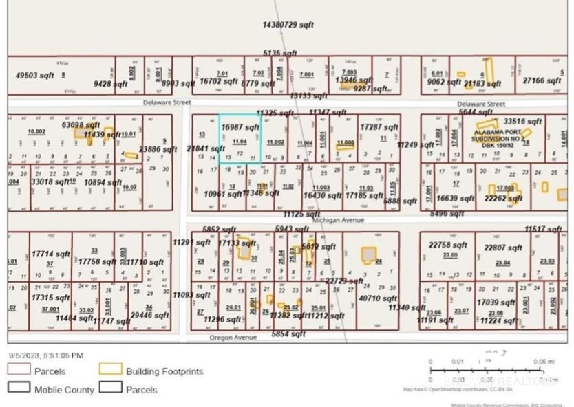 0 Delaware Street Coden, AL 36523 - Photo 3 of 3 Map