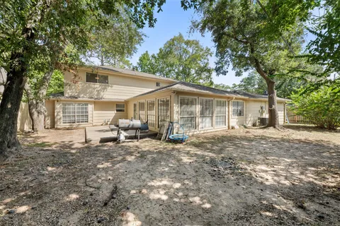 a view of a house with a patio