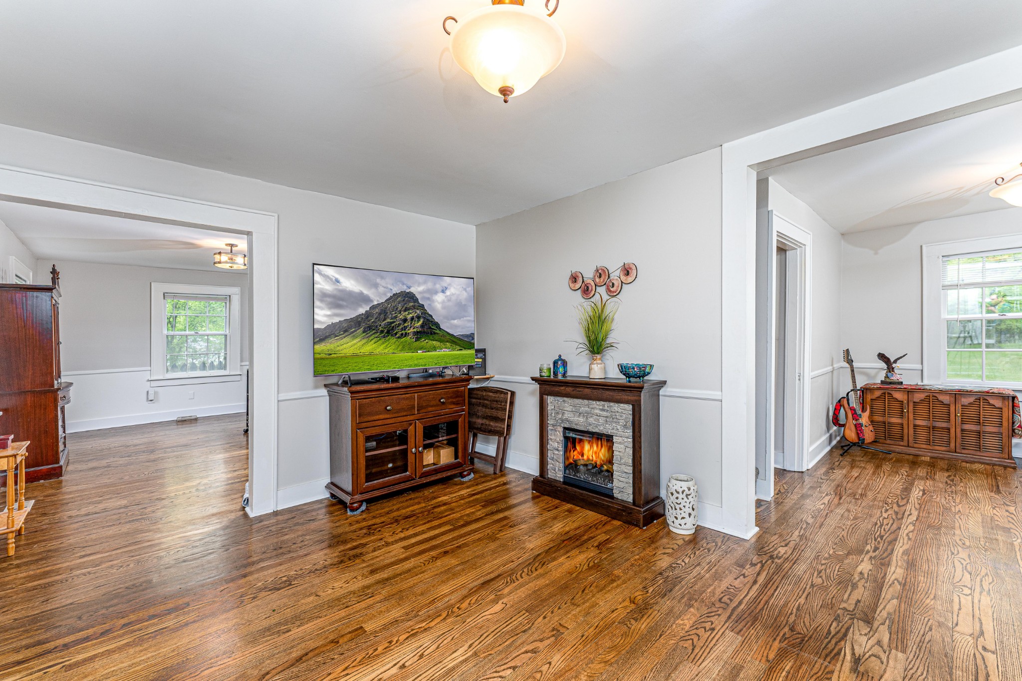 1156 Pierce Road Madison, TN 37115 - Photo 5 of 30 a living room with furniture and a fireplace