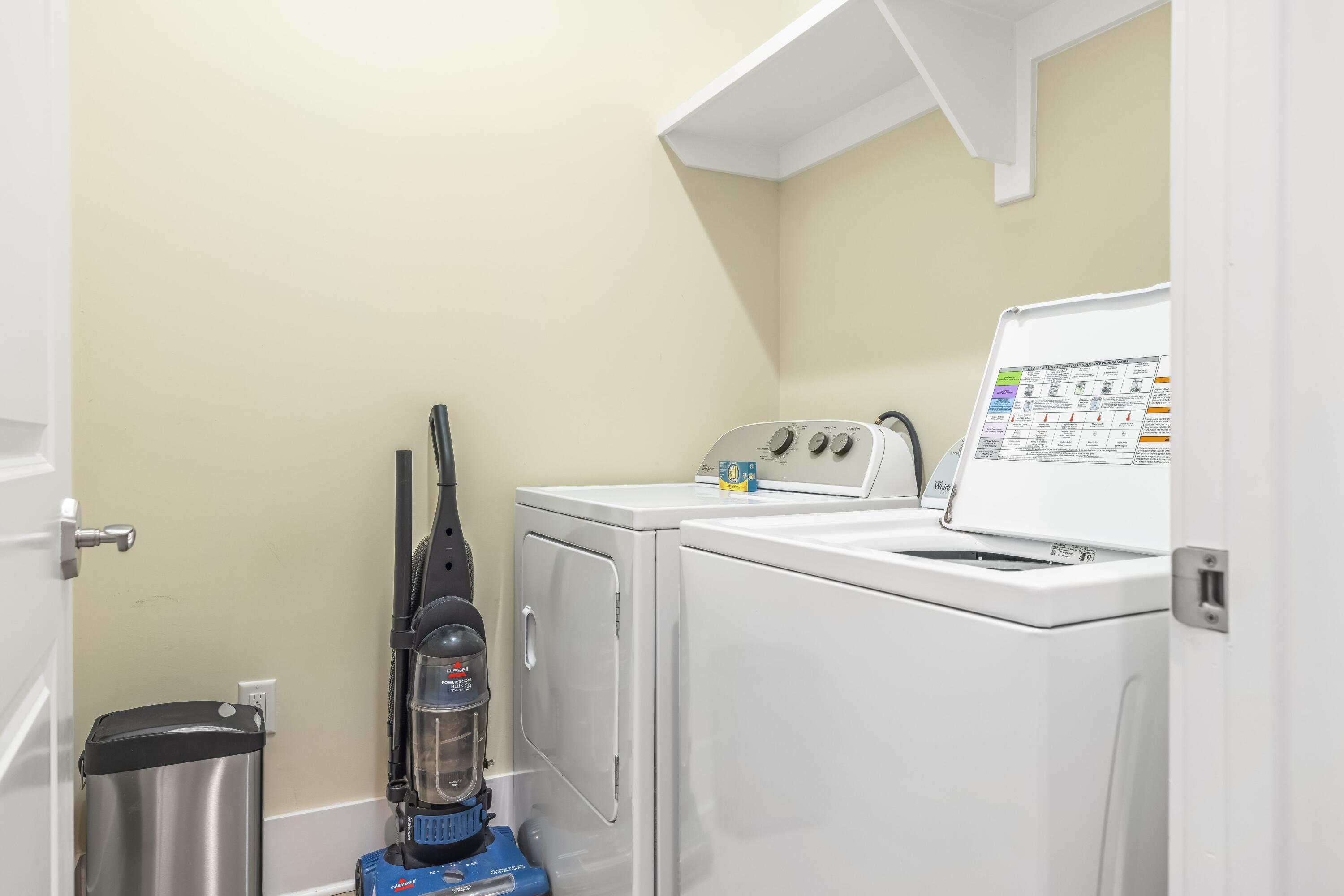 636 Flatwoods Forest Loop Santa Rosa Beach, FL 32459 - Photo 22 of 36 a utility room with dryer and washer