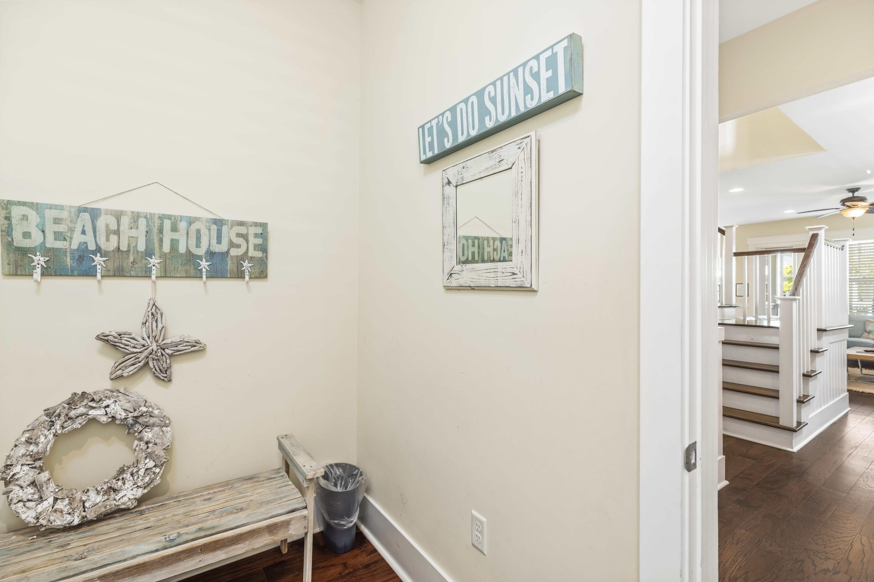 636 Flatwoods Forest Loop Santa Rosa Beach, FL 32459 - Photo 24 of 36 a view of a hallway with interior of the house