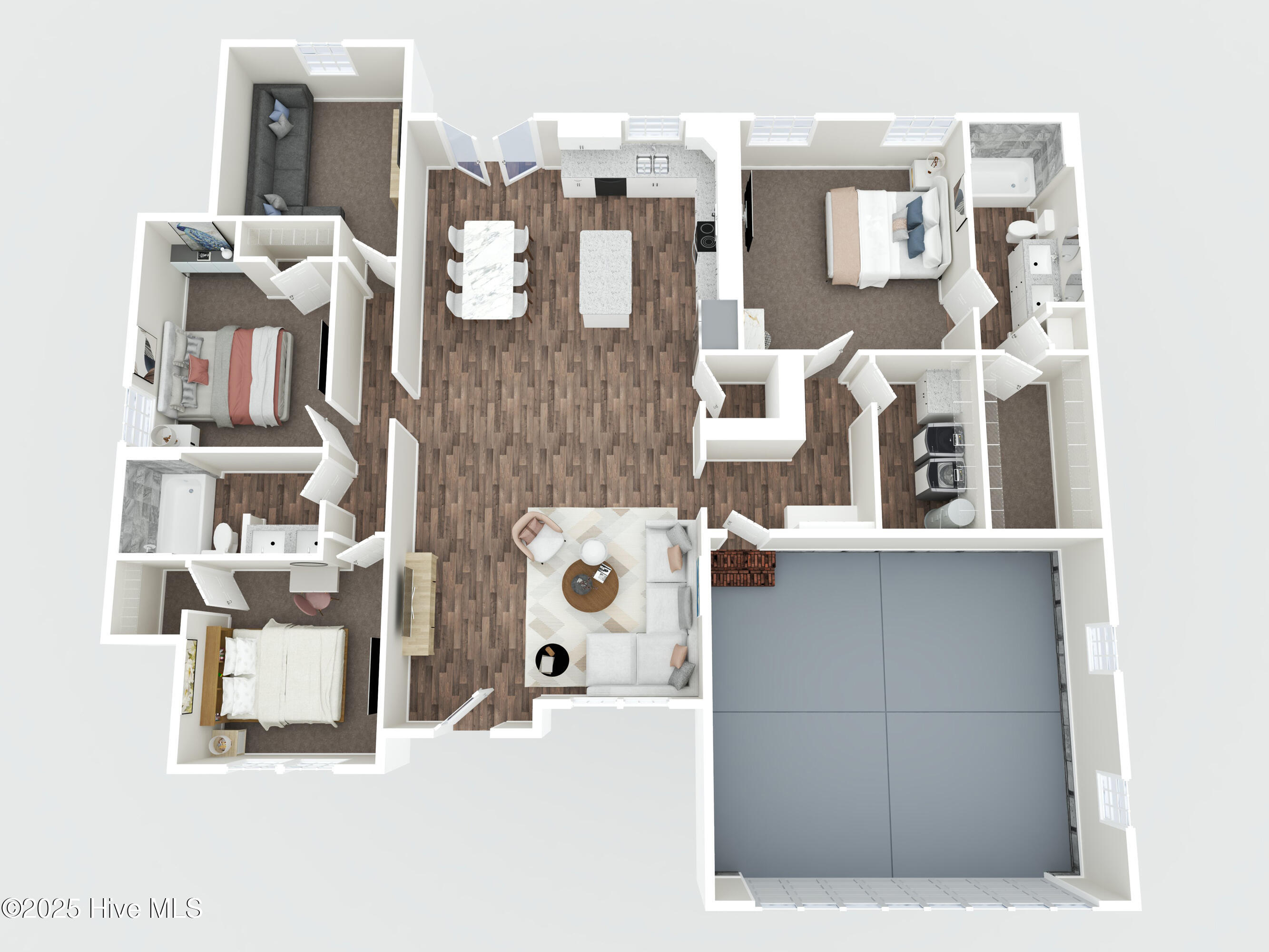 688 South Corn Mill Road Beulaville, NC 28518 - Photo 60 of 61 3-D Floor Plan Staged
