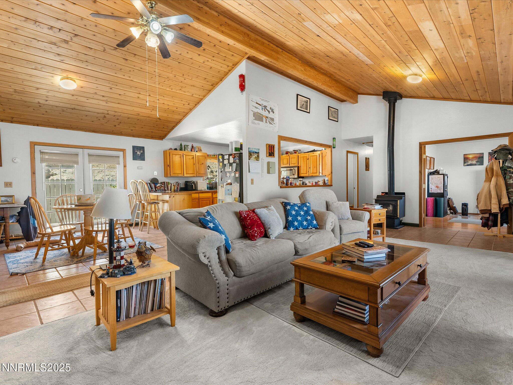 1 Cory Canyon Road Hawthorne, NV 89415 - Photo 14 of 77 a living room with furniture and a large window