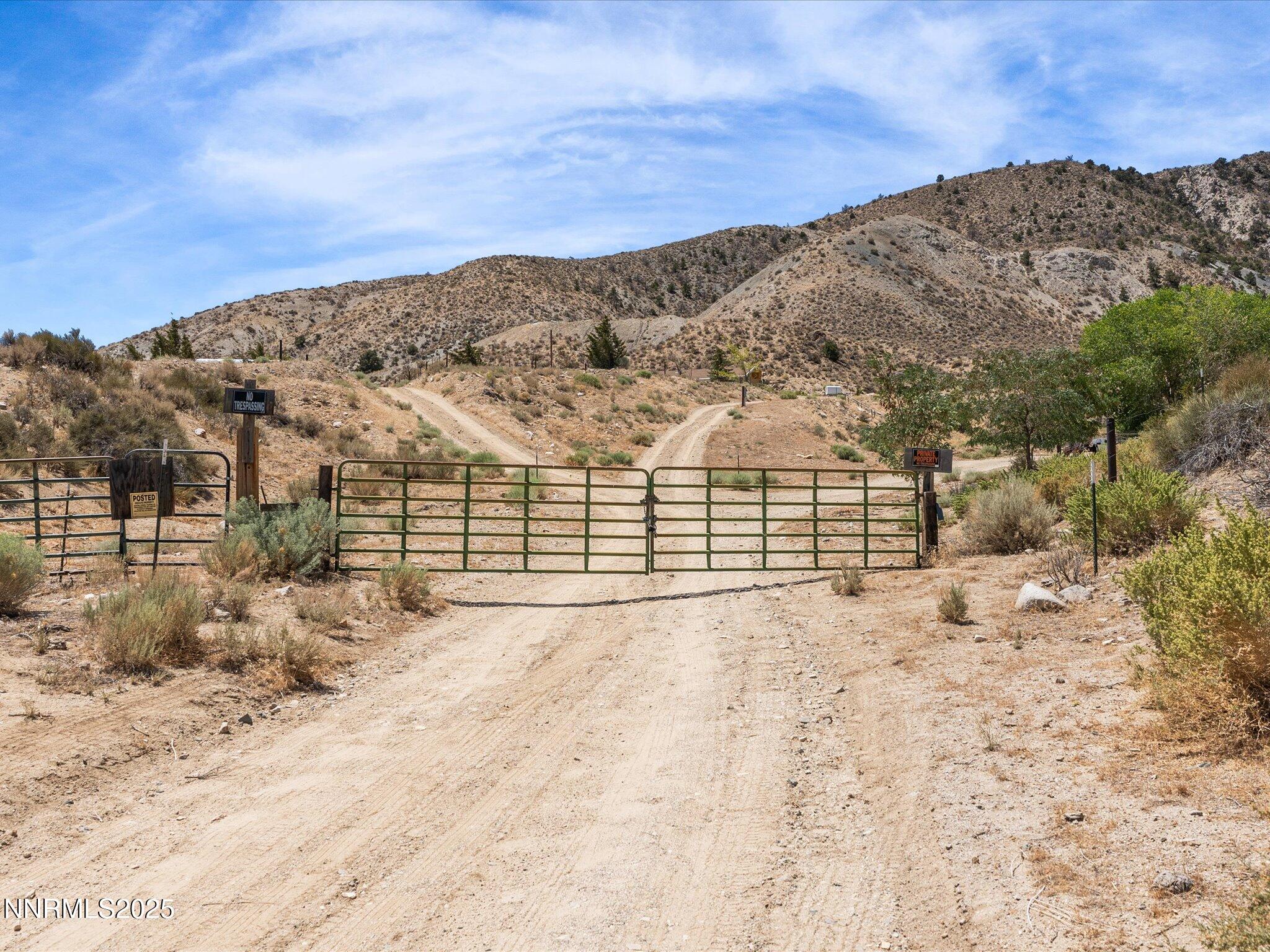 1 Cory Canyon Road Hawthorne, NV 89415 - Photo 2 of 77 a view of a backyard of the house