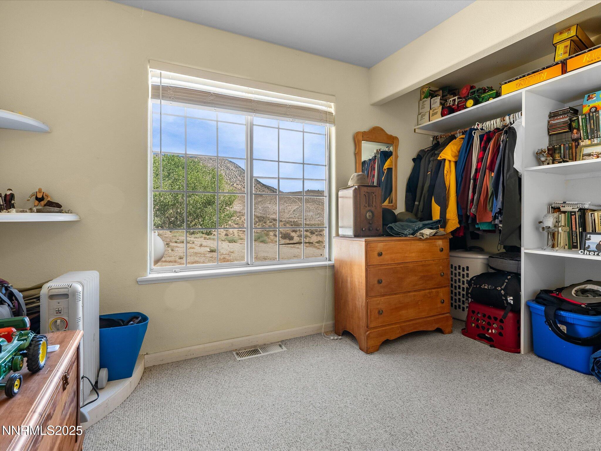 1 Cory Canyon Road Hawthorne, NV 89415 - Photo 24 of 77 a view of walk in closet with clothes and shoes
