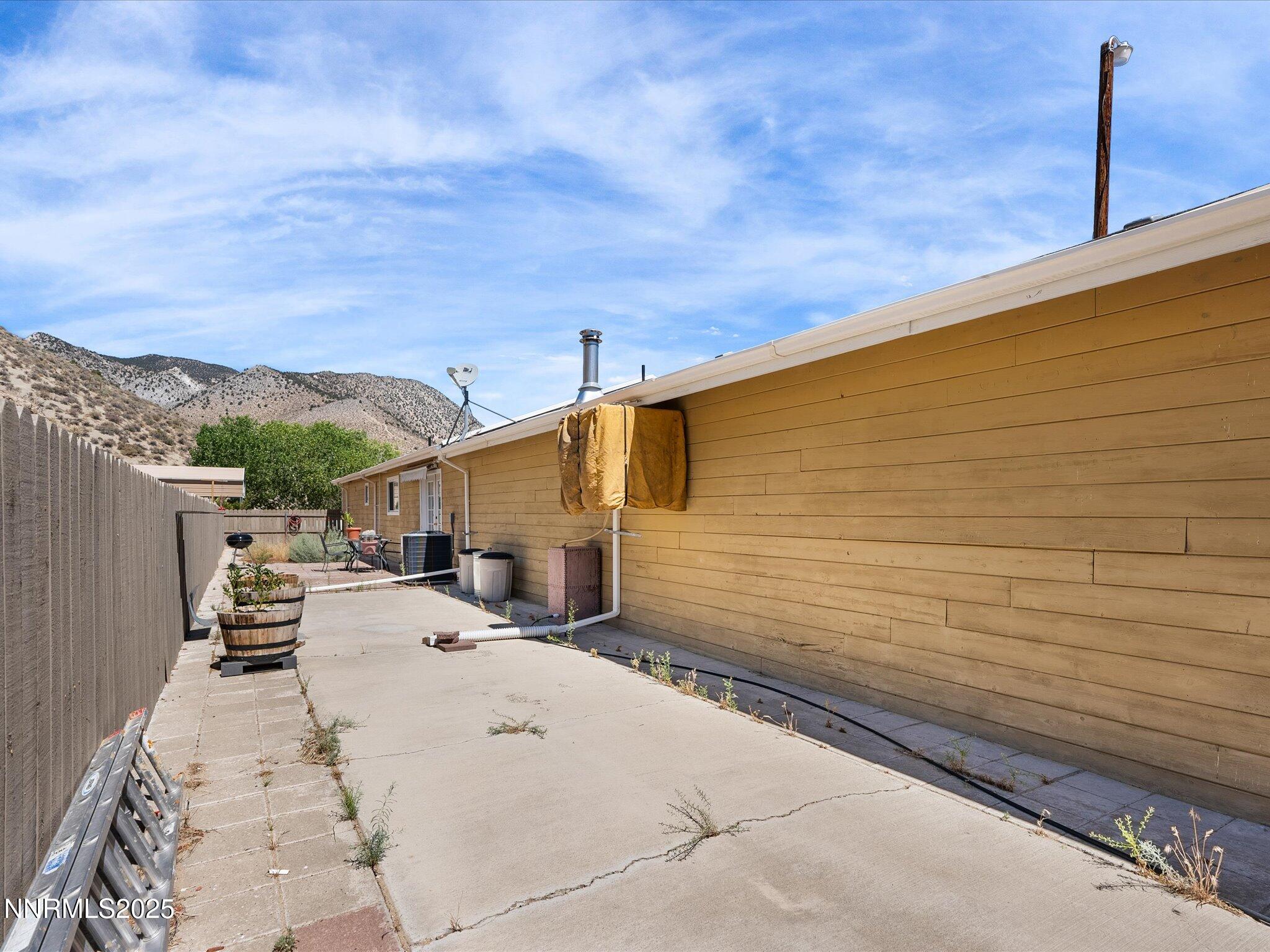 1 Cory Canyon Road Hawthorne, NV 89415 - Photo 36 of 77 a view of a backyard with sitting area