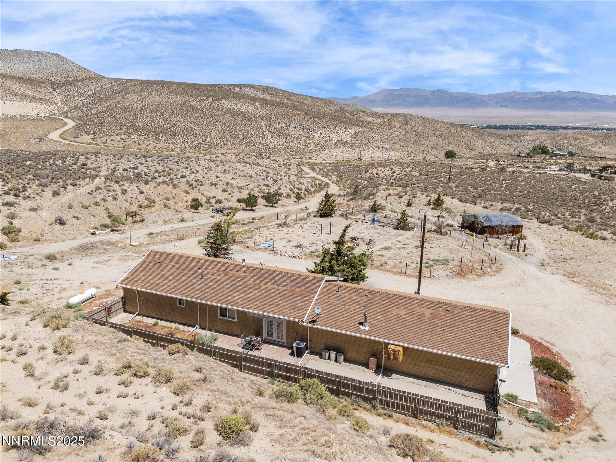 1 Cory Canyon Road Hawthorne, NV 89415 - Photo 53 of 77 a view of a terrace with a city view