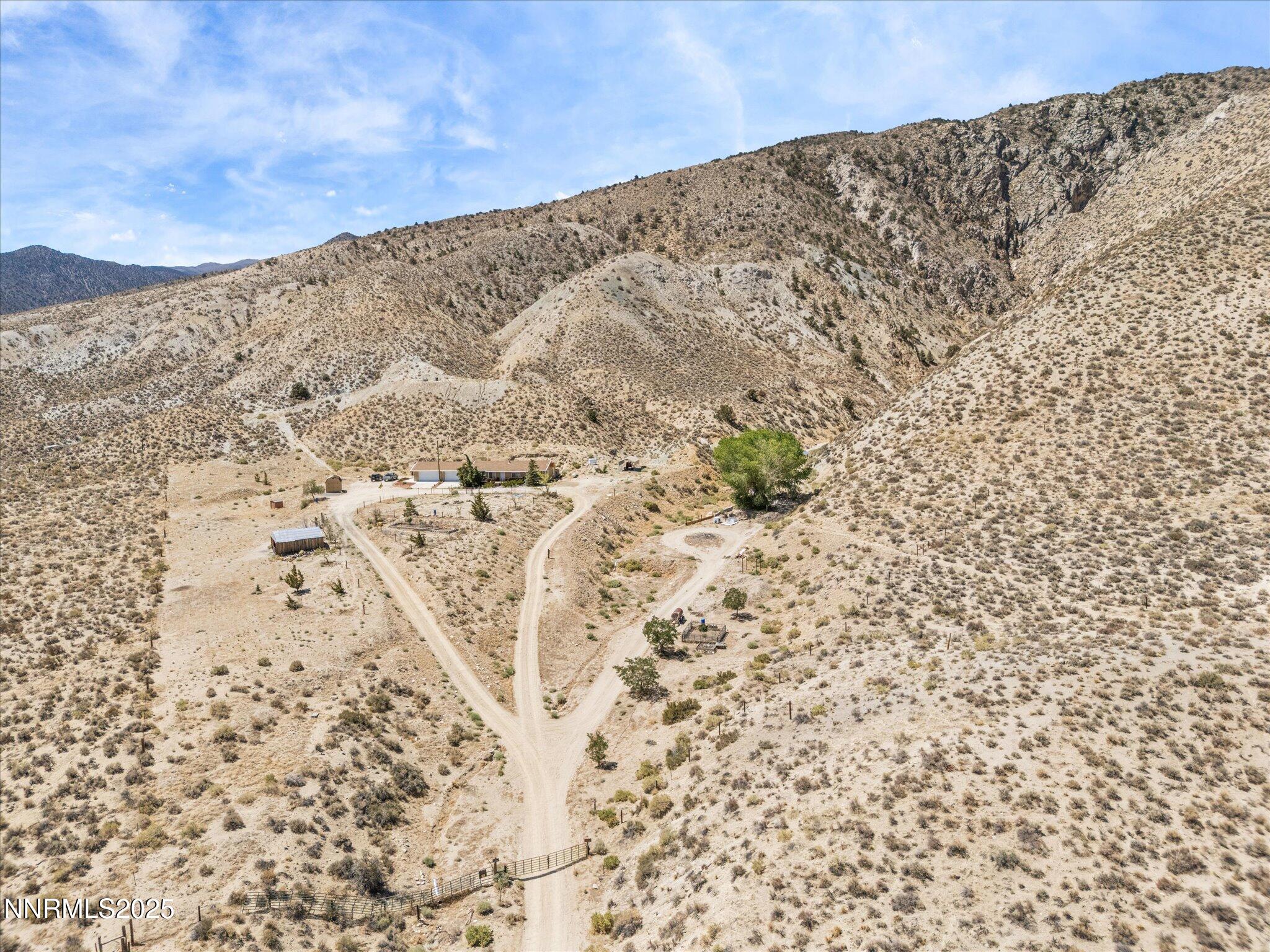 1 Cory Canyon Road Hawthorne, NV 89415 - Photo 57 of 77 a view of a dry back yard of a building