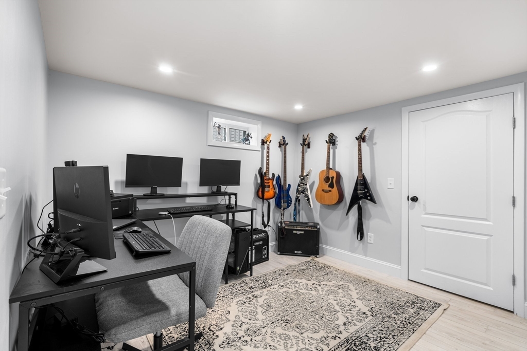 5 Albert Road Peabody, MA 01960 - Photo 24 of 39 a view of a room with gym equipment