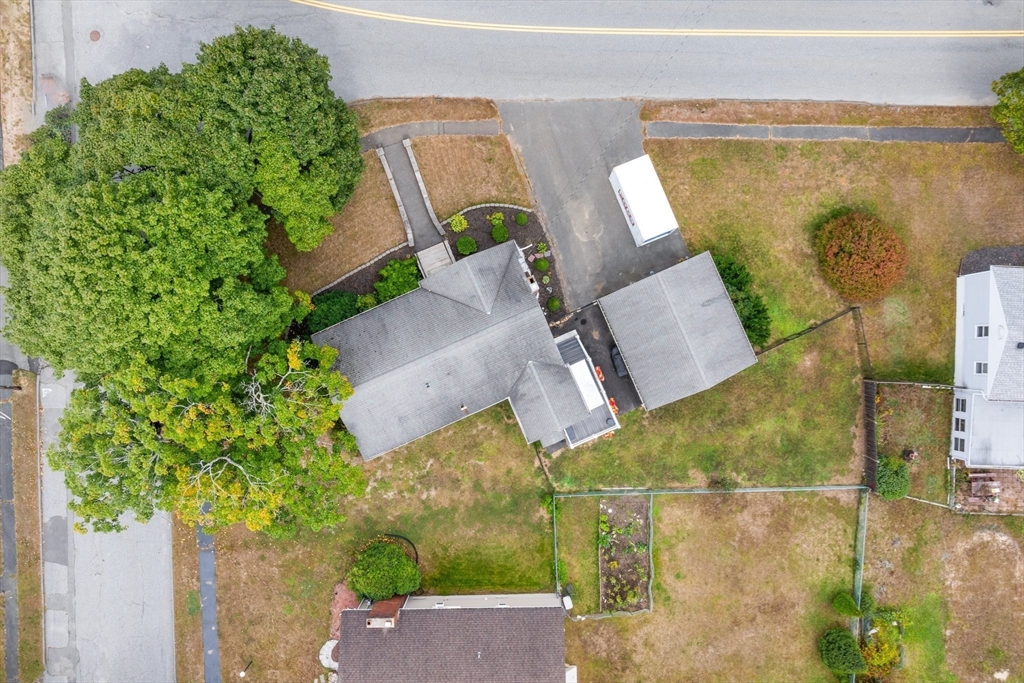5 Albert Road Peabody, MA 01960 - Photo 36 of 39 an aerial view of a house with a yard