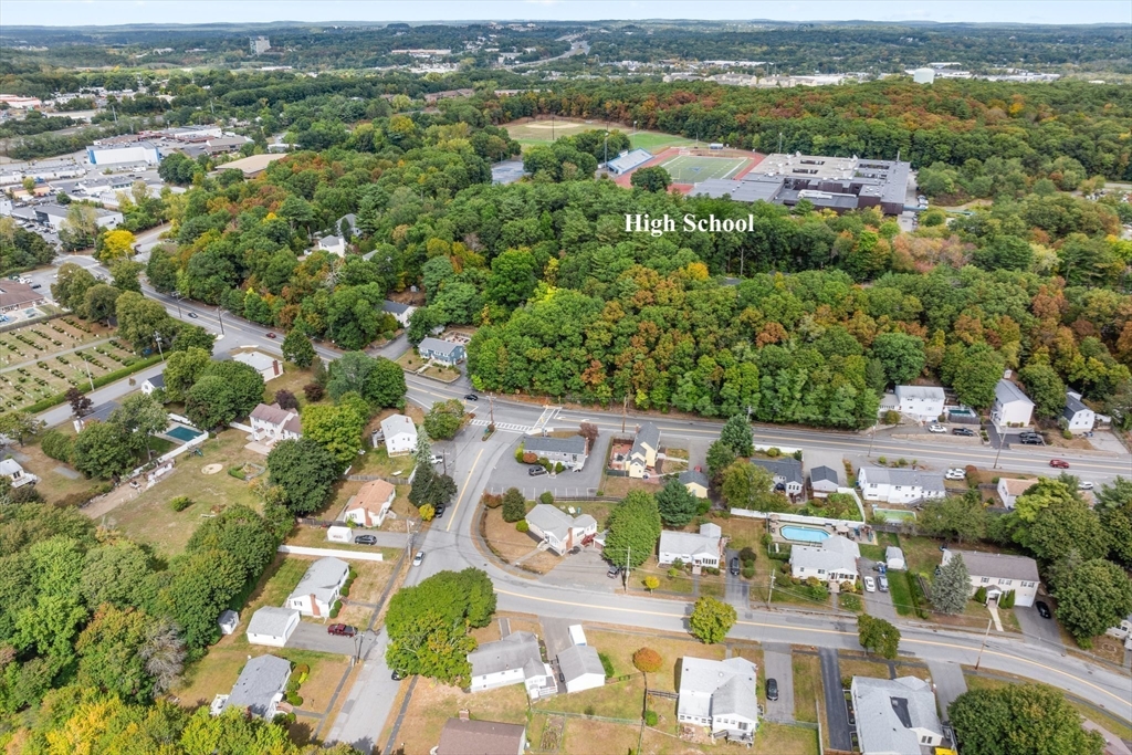 5 Albert Road Peabody, MA 01960 - Photo 38 of 39 an aerial view of residential houses with outdoor space