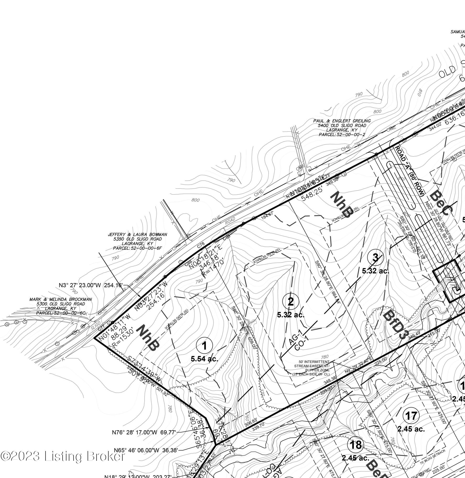 5401 Old Sligo Road Pendleton, KY 40055 - Photo 2 of 2 Plat
