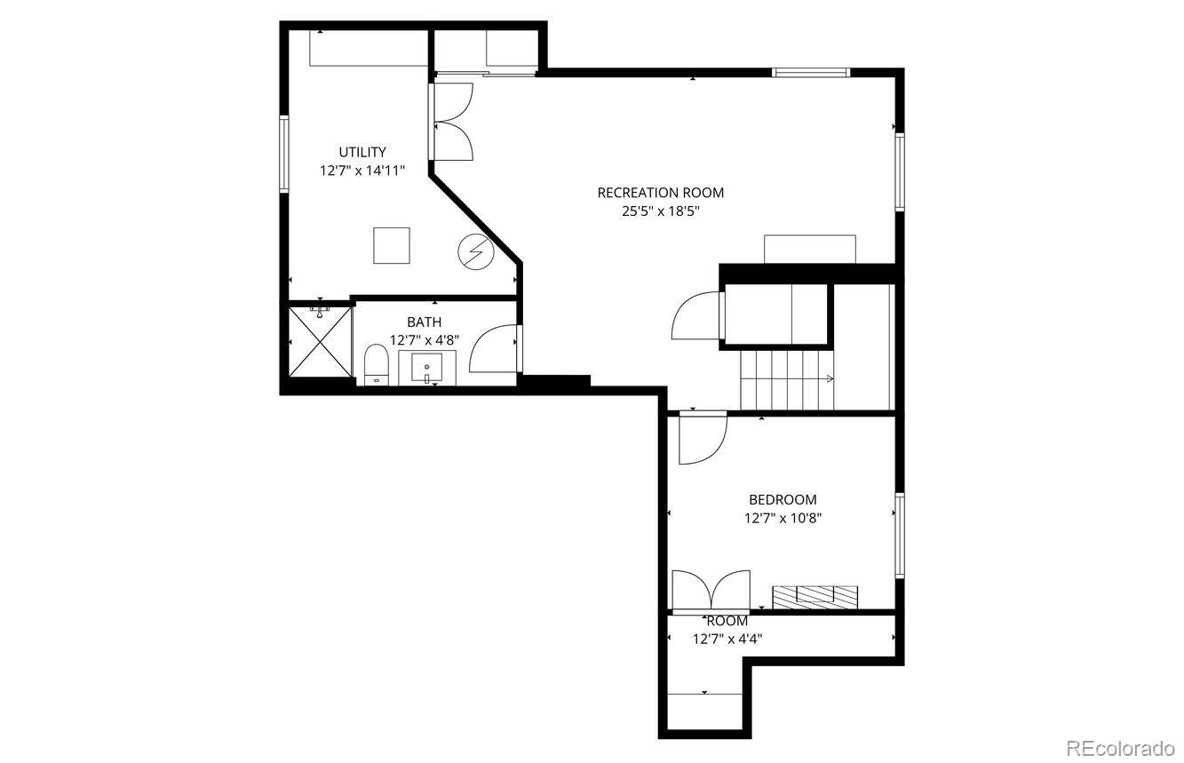 2956 Windridge Circle Highlands Ranch, CO 80126 - Photo 44 of 45 a picture of a wall with a white wall and a picture
