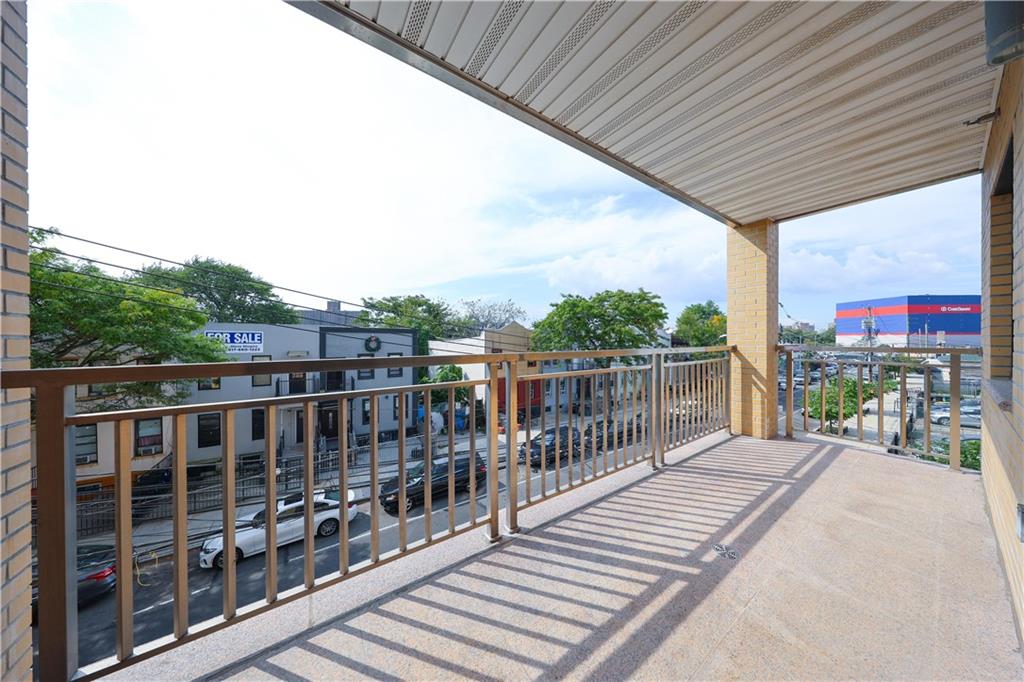 2837 West 19th Street, Unit 3A Brooklyn, NY 11224 - Photo 17 of 21 a view of a balcony with wooden floor