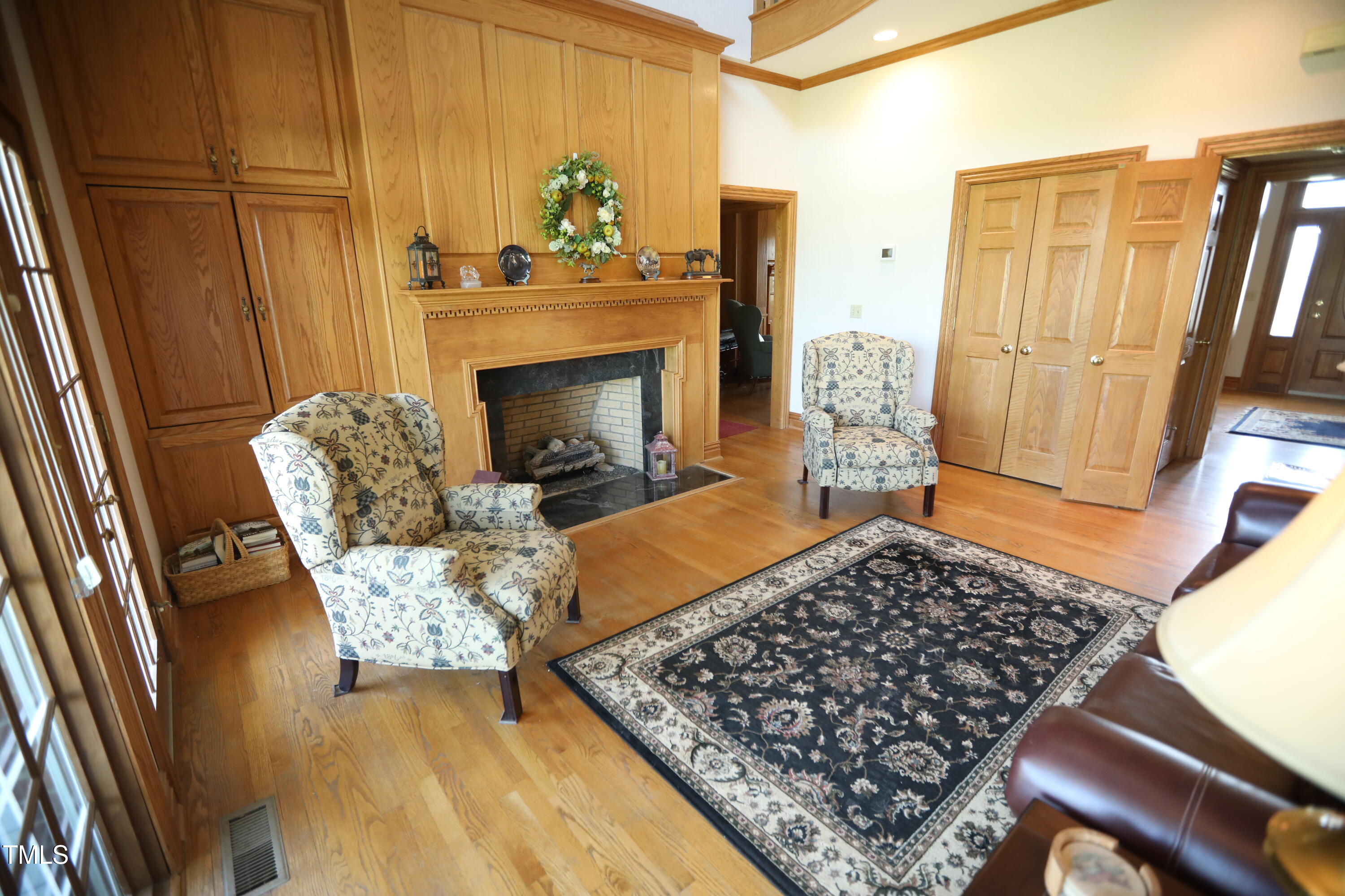 455 Hogan Farm Road Seagrove, NC 27341 - Photo 29 of 70 a living room with furniture and a fireplace