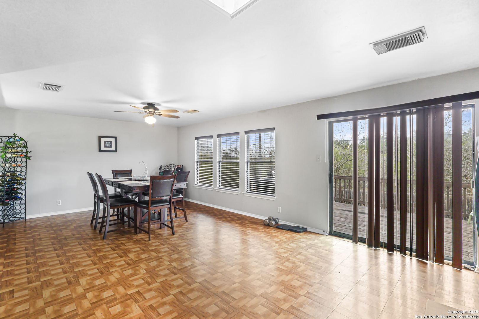 7234 Raintree Forest San Antonio, TX 78233 - Photo 10 of 23 a view of a dining room with furniture window and outside view