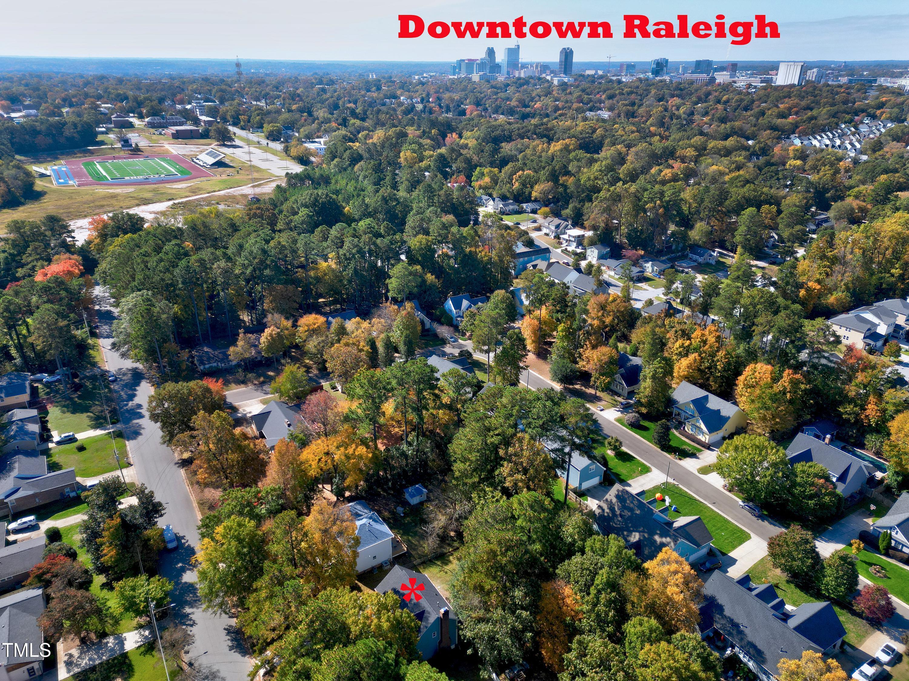 1605 Bennett Street Raleigh, NC 27604 - Photo 53 of 55 Aerial-11