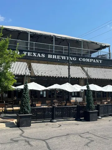 a front view of a building with street
