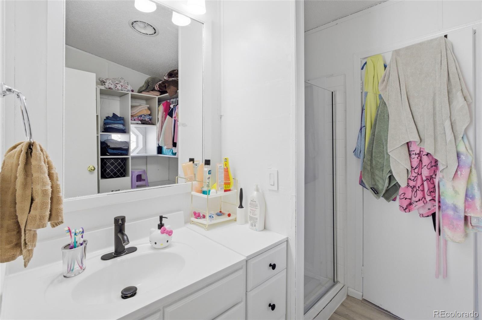 1724 Clark Street Aurora, CO 80011 - Photo 17 of 19 a bathroom with a sink vanity and tub