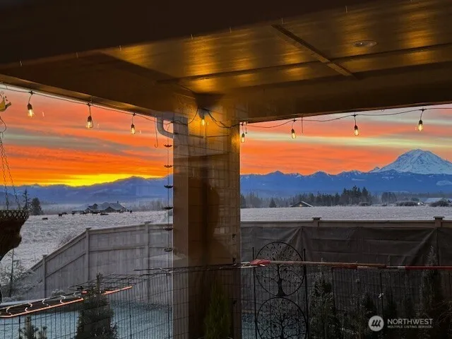 a view of an ocean from a balcony