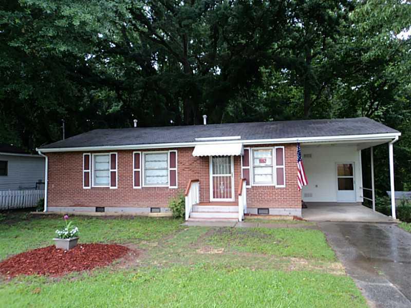 3831 Stone Road Southwest Atlanta, GA 30331 - Photo 1 of 1 Exterior Front.