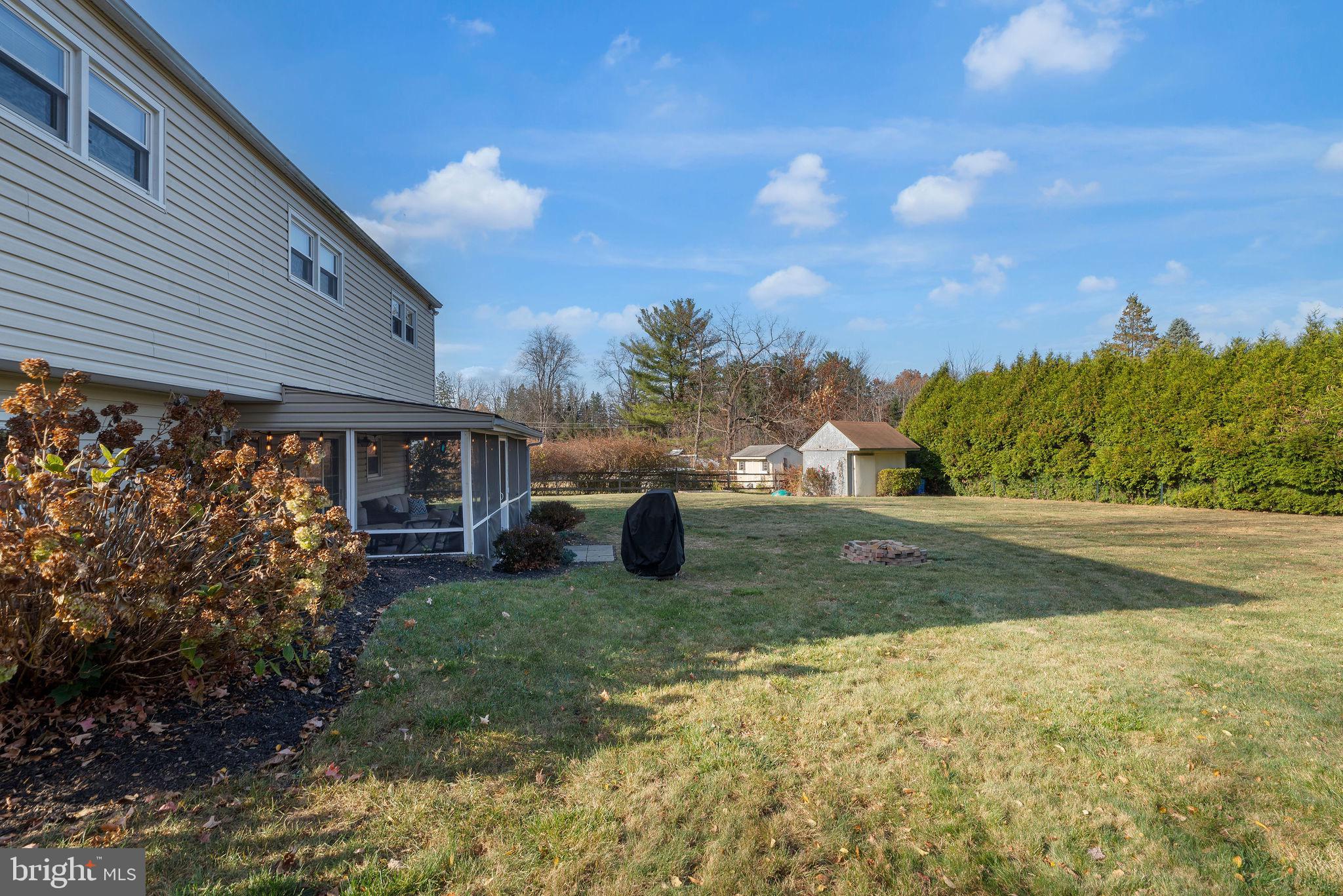 58 Valley View Road Chalfont, PA 18914 - Photo 27 of 35 Feneced in Back Yard
