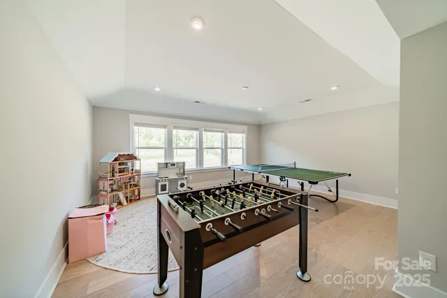 a room with furniture and window