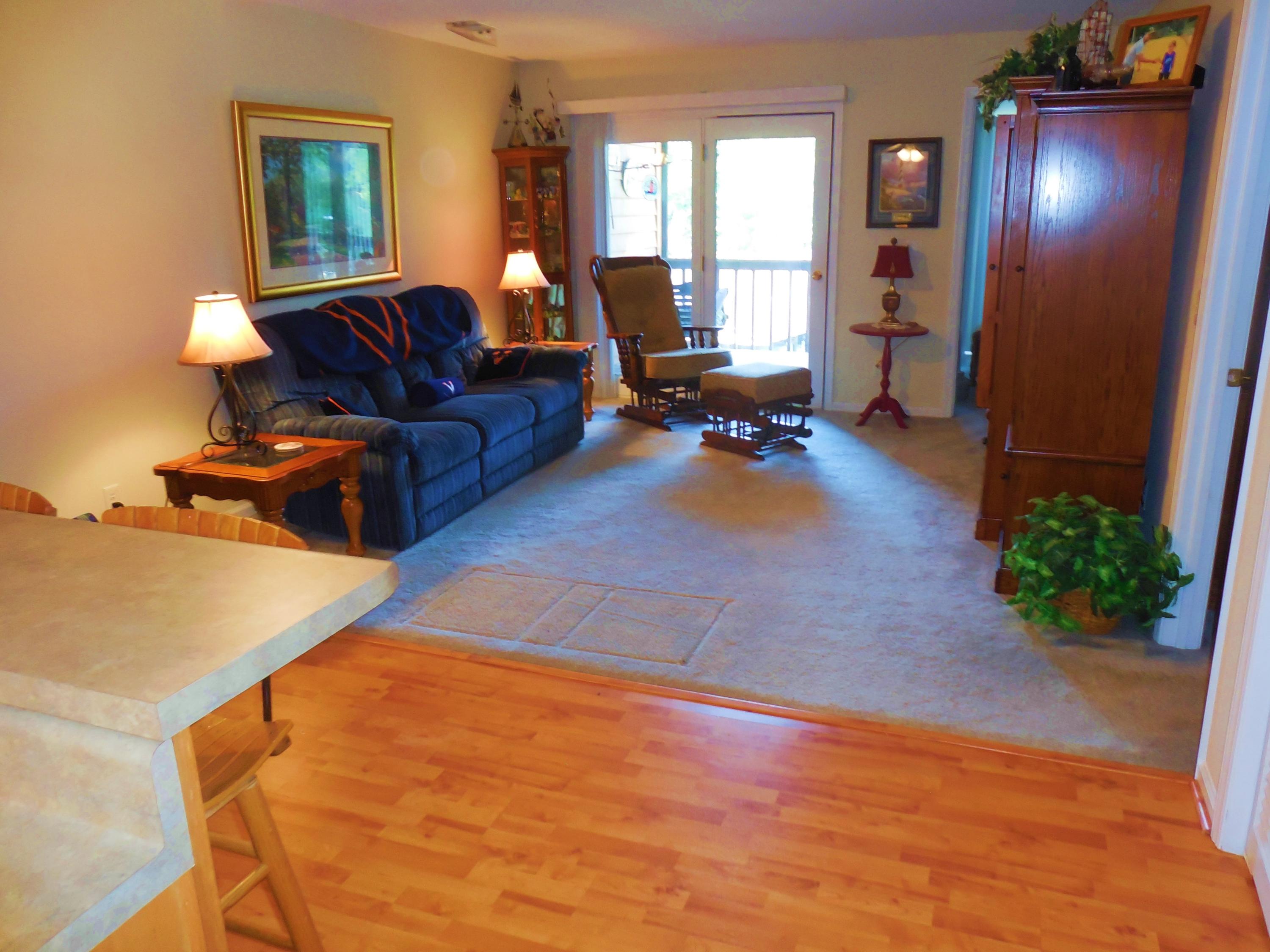 610 Monte Vista Road, Unit 705 Union Hall, VA 24176 - Photo 9 of 74 a living room with furniture and a large window