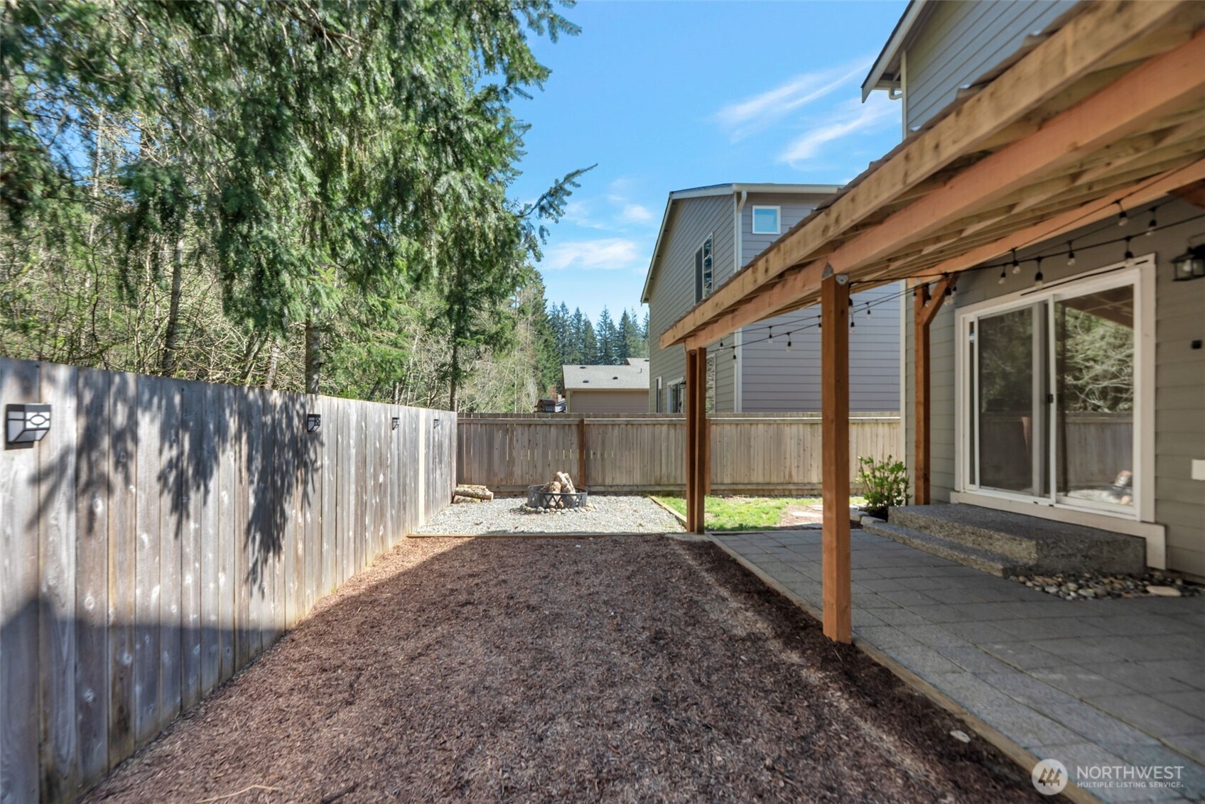 31723 120th Street Southeast Sultan, WA 98294 - Photo 23 of 27 a backyard of a house with seating space