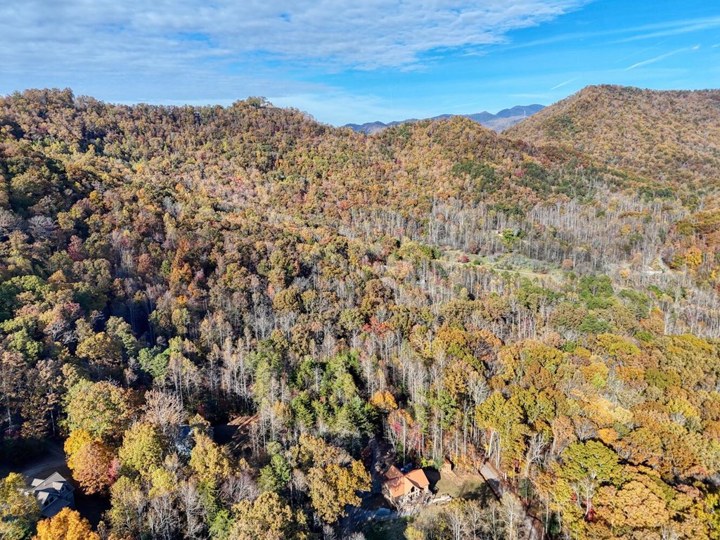 56 Bob Penland Road Hayesville, NC 28904 - Photo 6 of 14 a view of a large building with mountains in the background
