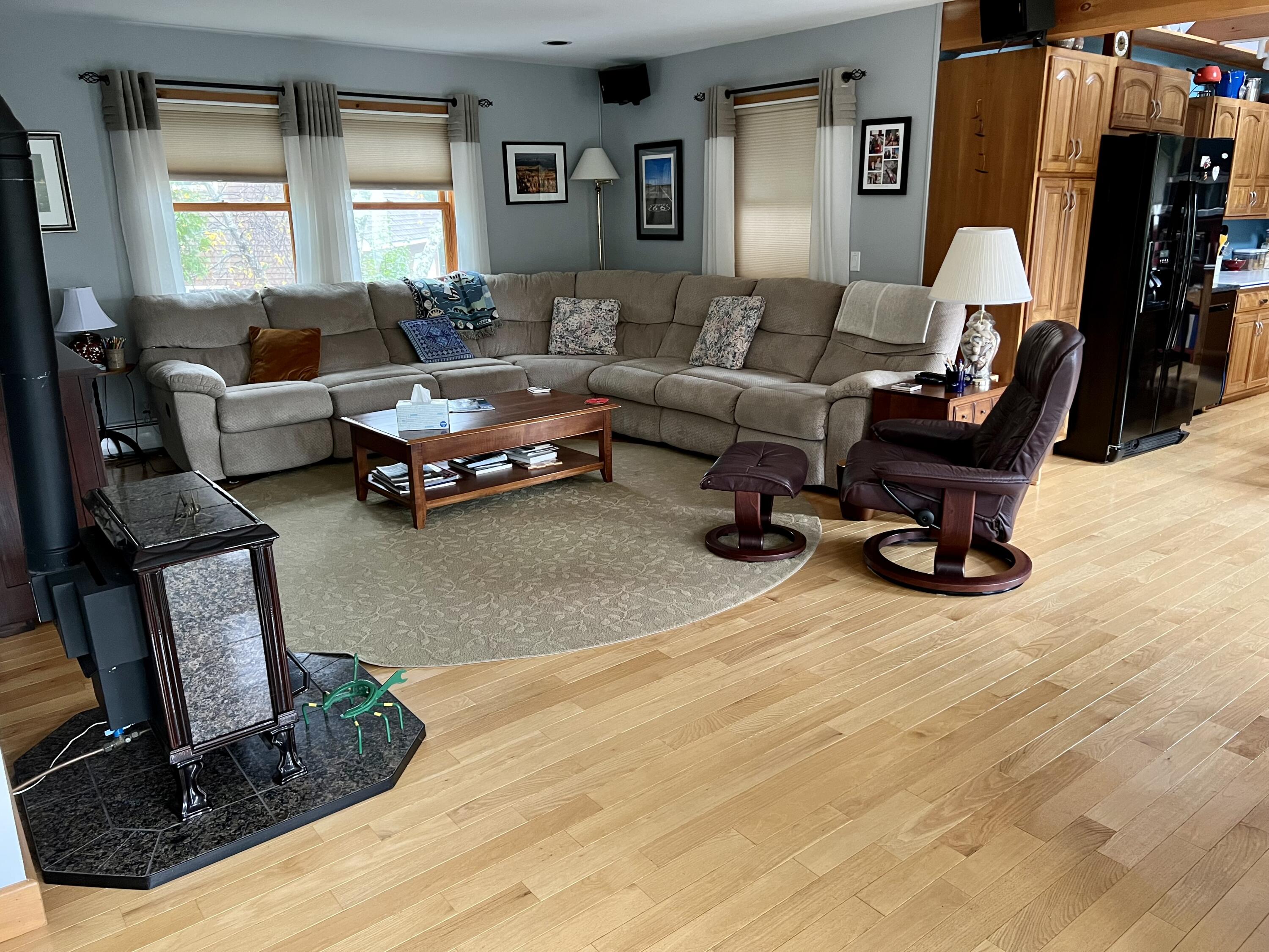 70 Burnt Hill Road Tremont, ME 04653 - Photo 27 of 69 Living room with heat stove