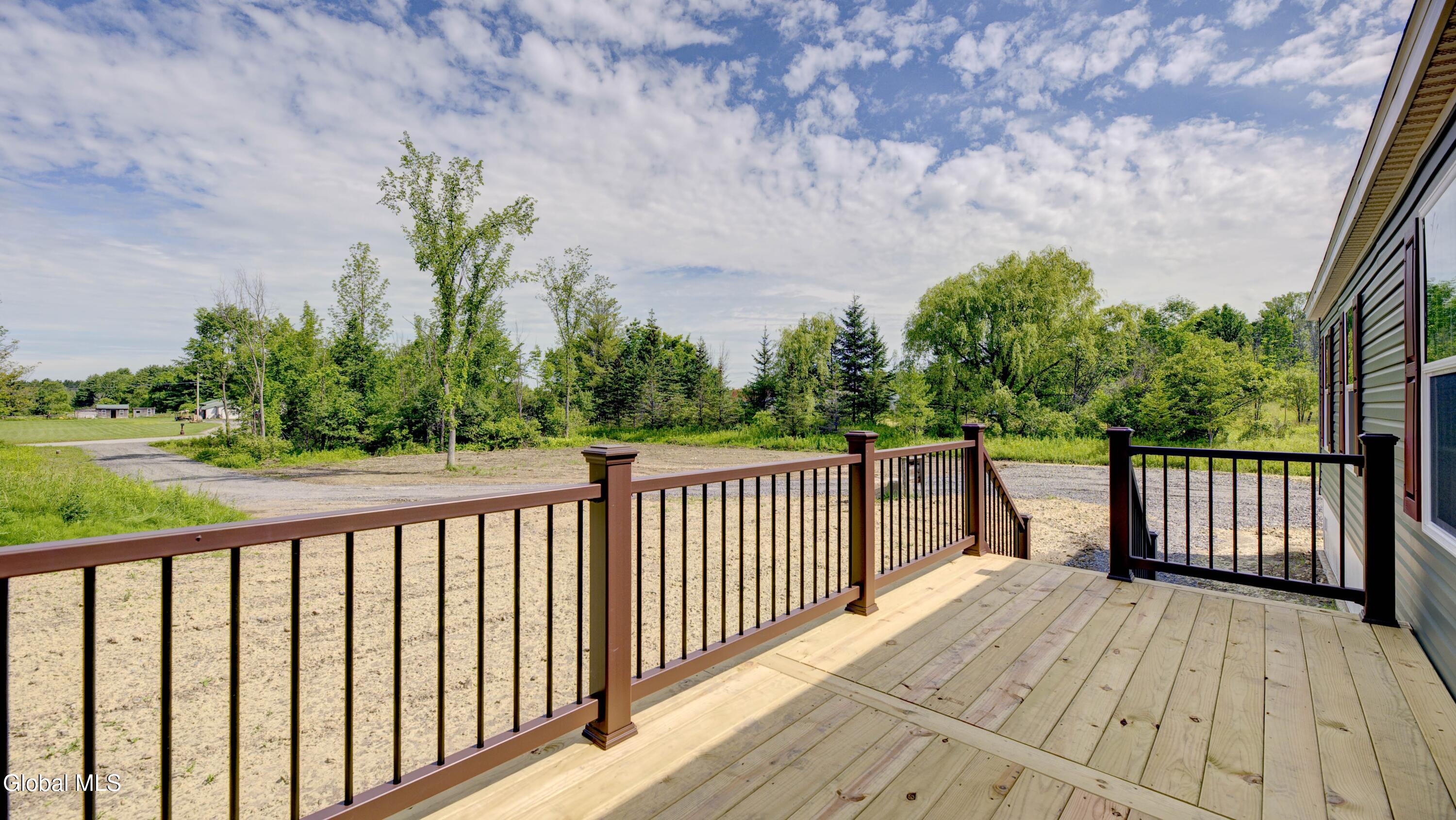258 Burtonville Road Charleston, NY 12072 - Photo 36 of 47 Beautiful Front Deck