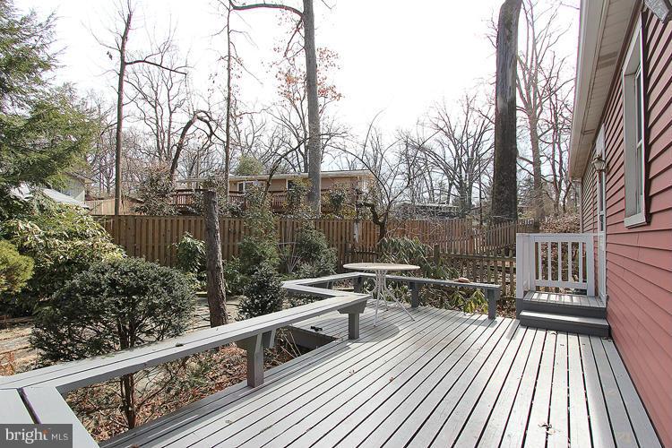 11601 Gail Place Silver Spring, MD 20902 - Photo 17 of 30 Deck and Rear Patio for Outdoor Living
