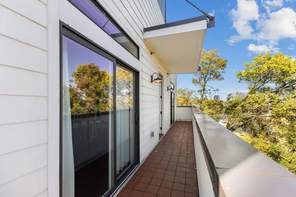 a view of balcony