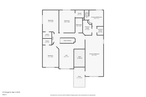 $539,000 | 617 Donegal Drive, Elgin, IL 60124