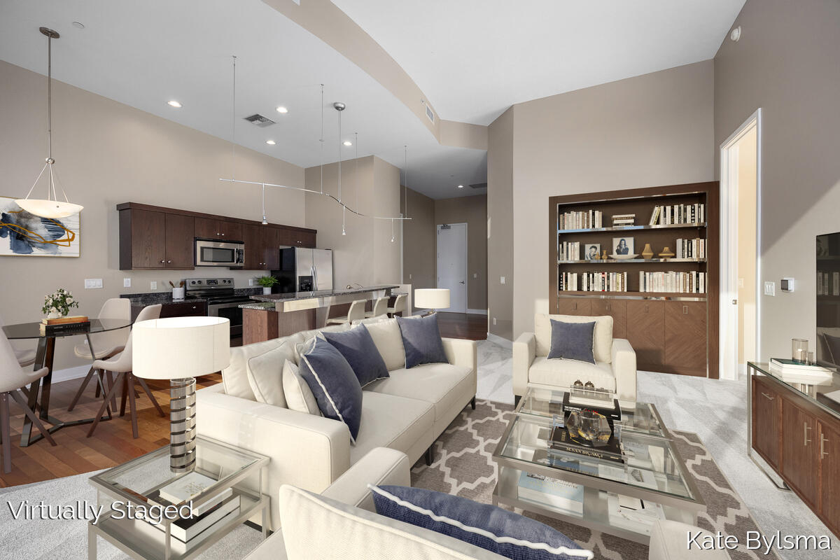 335 Bridge Street Northwest, Unit 602 Grand Rapids, MI 49504 - Photo 12 of 35 LivingDining_Kitchen_302