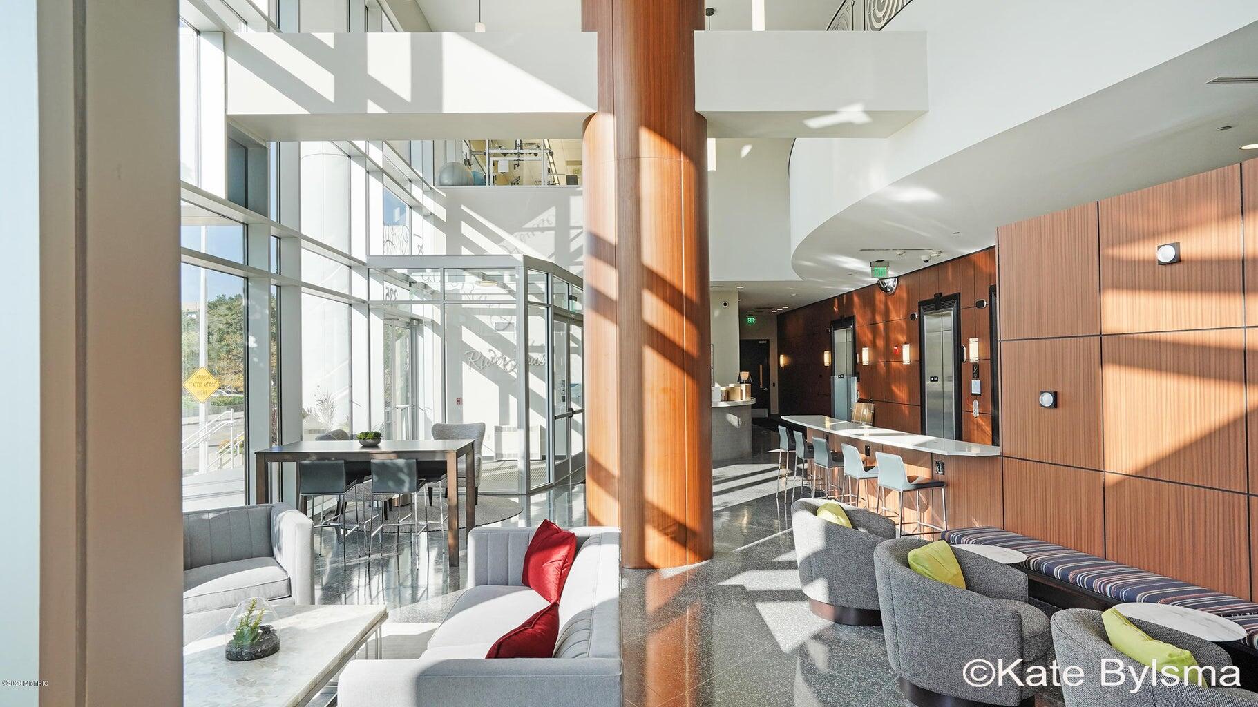 335 Bridge Street Northwest, Unit 602 Grand Rapids, MI 49504 - Photo 7 of 35 Lobby
