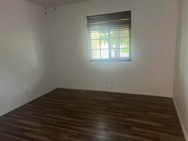 a view of a garden with a sink